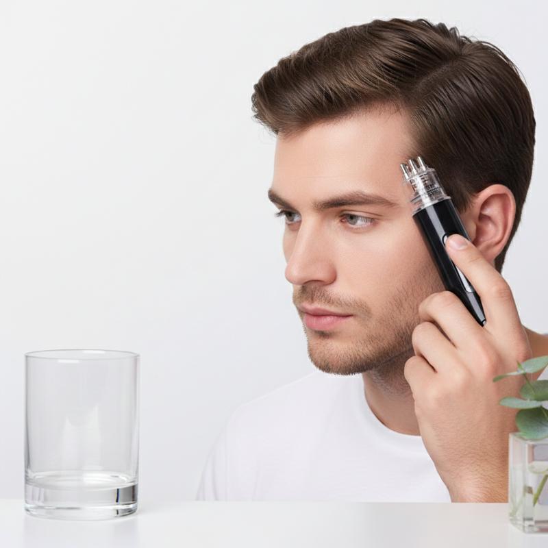 Hair Care Essential Oil - Набор: портативный массажер-аппликатор для кожи головы