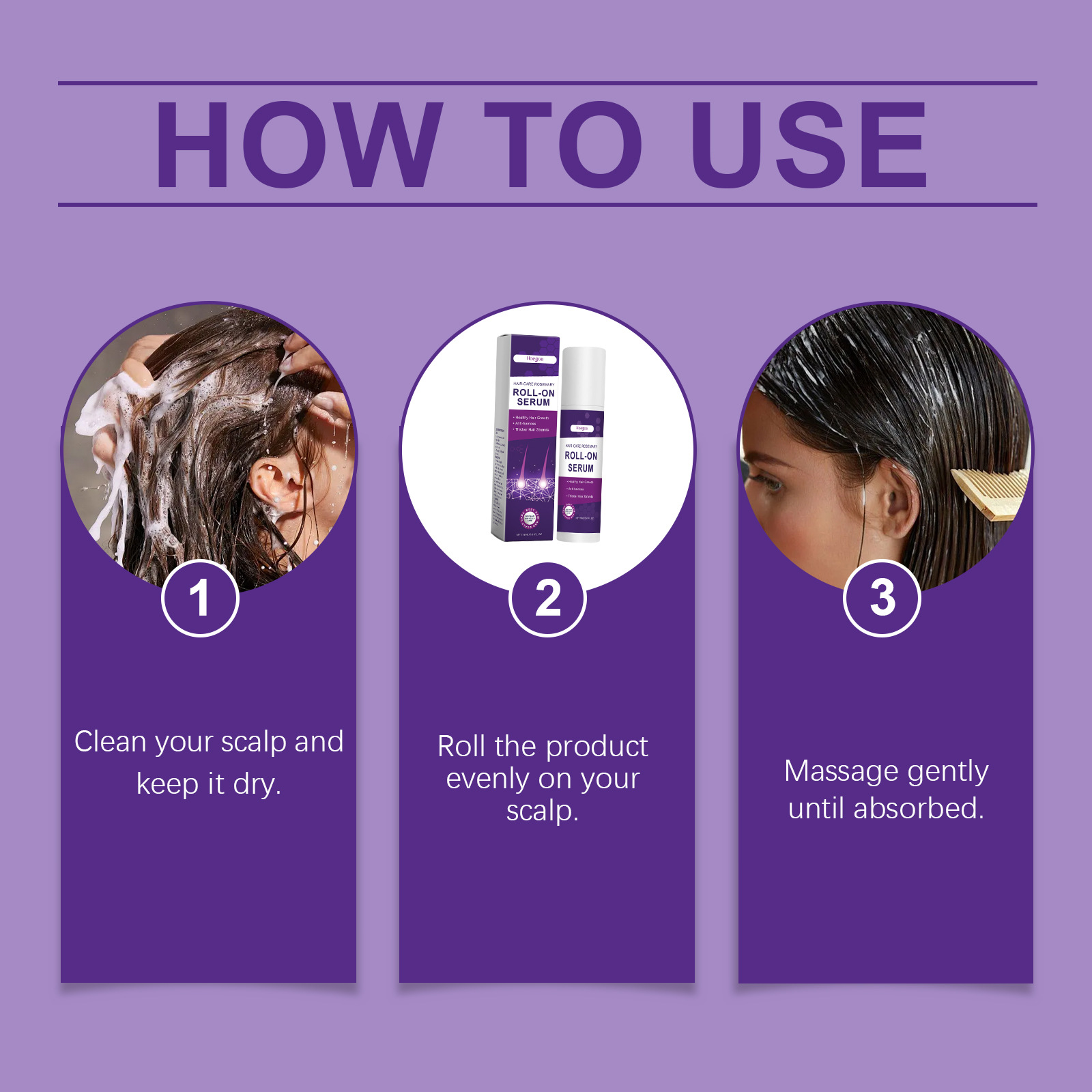 Hair Care Natur - Сыворотка для роста волос против выпадения,