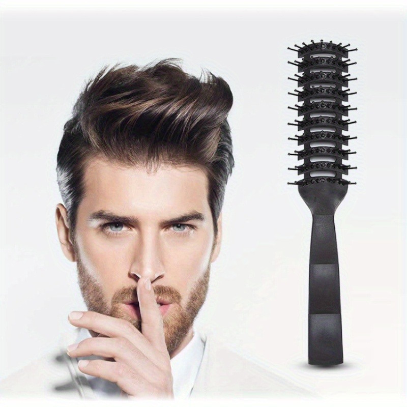 Hair Care Curly Hair - Антистатическая расческа-щетка для парикмахерских и барберских