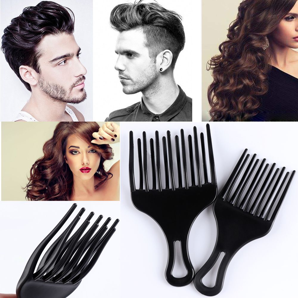 Afro Pick Comb - Новая антистатическая расческа с широкими зубьями