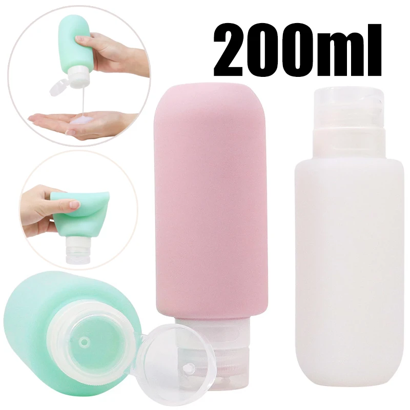 Dry Shampoo Travel - 200 мл силиконовая бутылка многоразовая бутылка