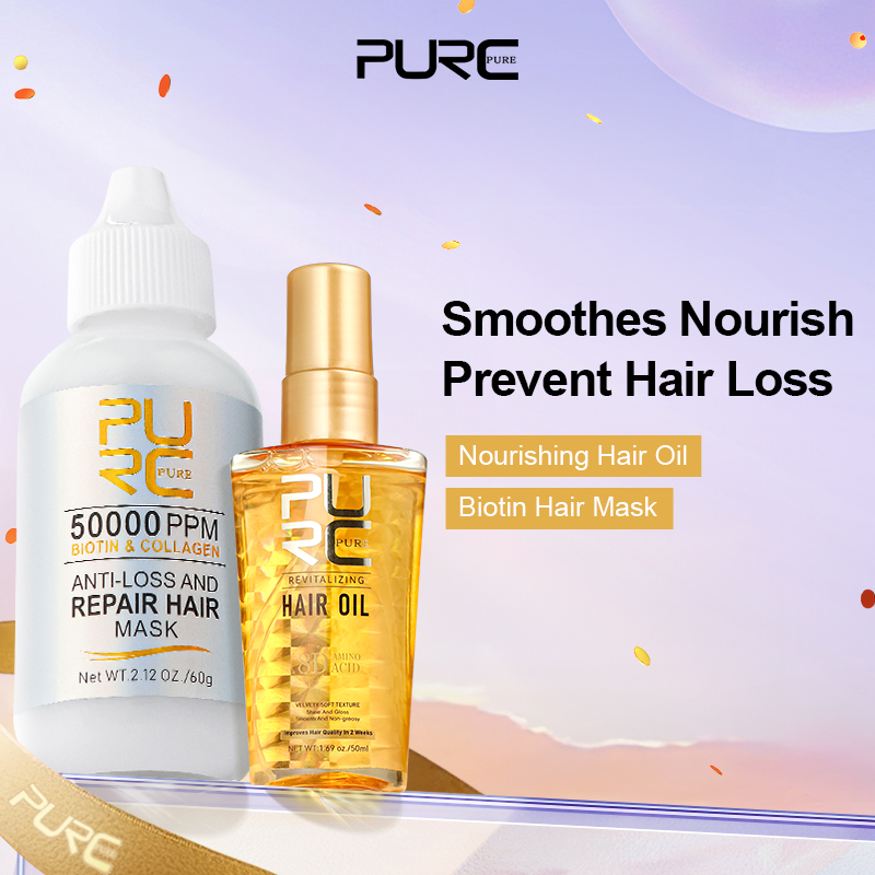 Hair Care For Curly Dry Hair - Коллагеновая маска для волос и аргановое