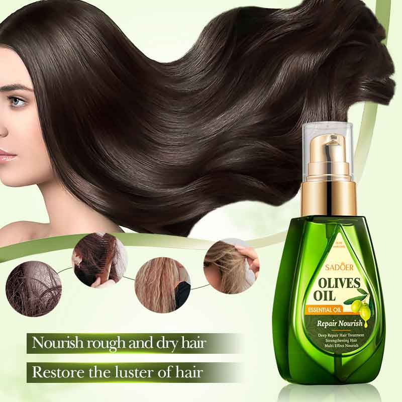 Hair Care Olive Oil - Оливковое сияющее эфирное масло для ухода