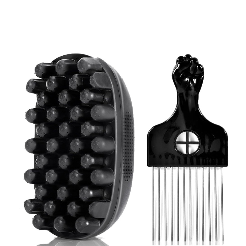 Afro Pick Comb - Набор для укладки волос из 2
