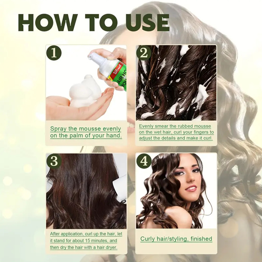 Мусс для укладки волос с оливк – обзор и цена Hair Care Olive Oil