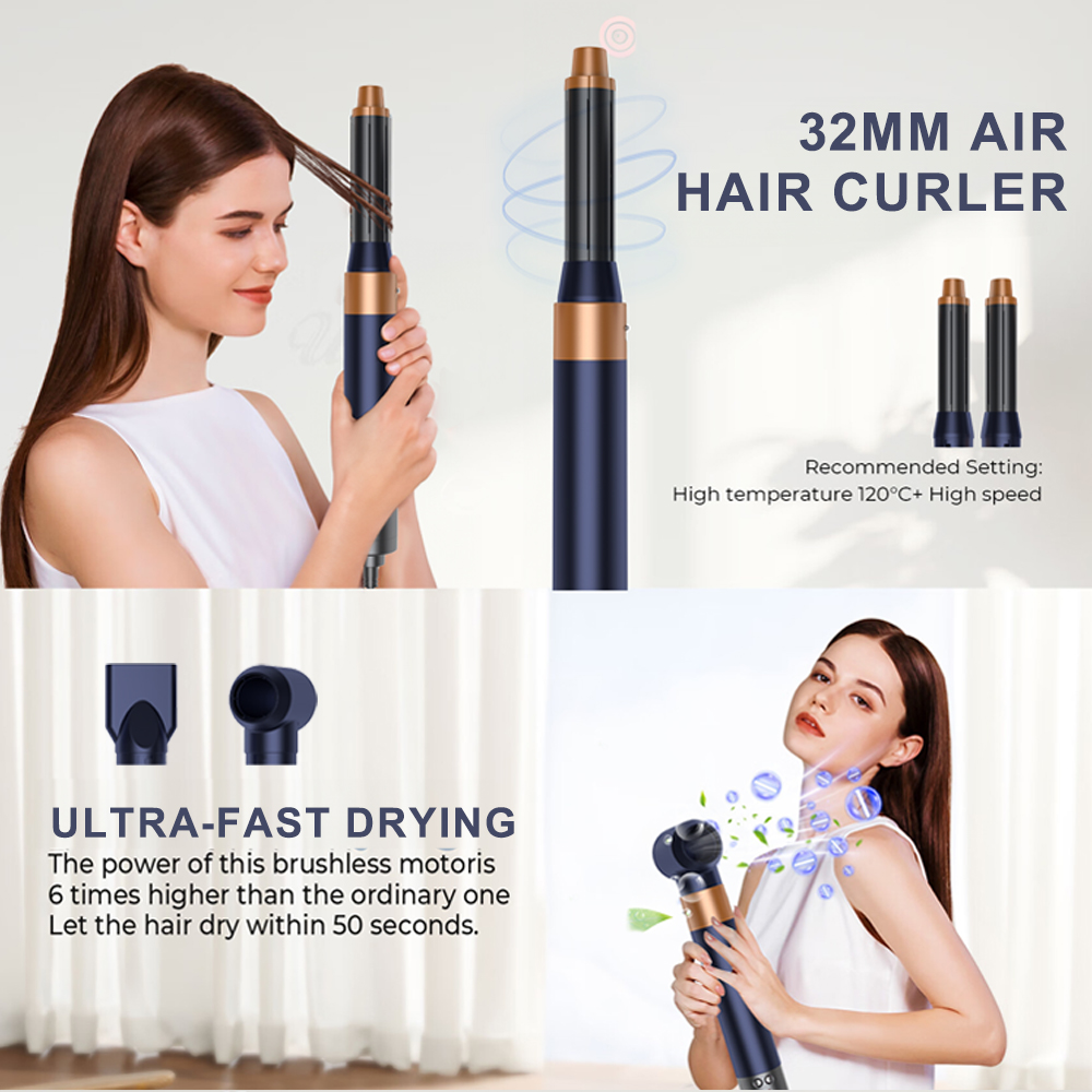 SMET Hot 7-в-1 ионные професси – обзор и цена Hair Care Curly Hair