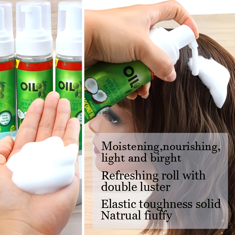 Мусс для укладки и ухода за ку – обзор и цена Hair Care Olive Oil