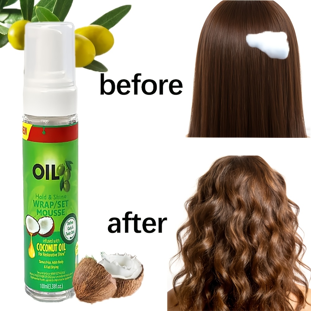 Мусс для укладки и ухода за ку – обзор и цена Hair Care Olive Oil
