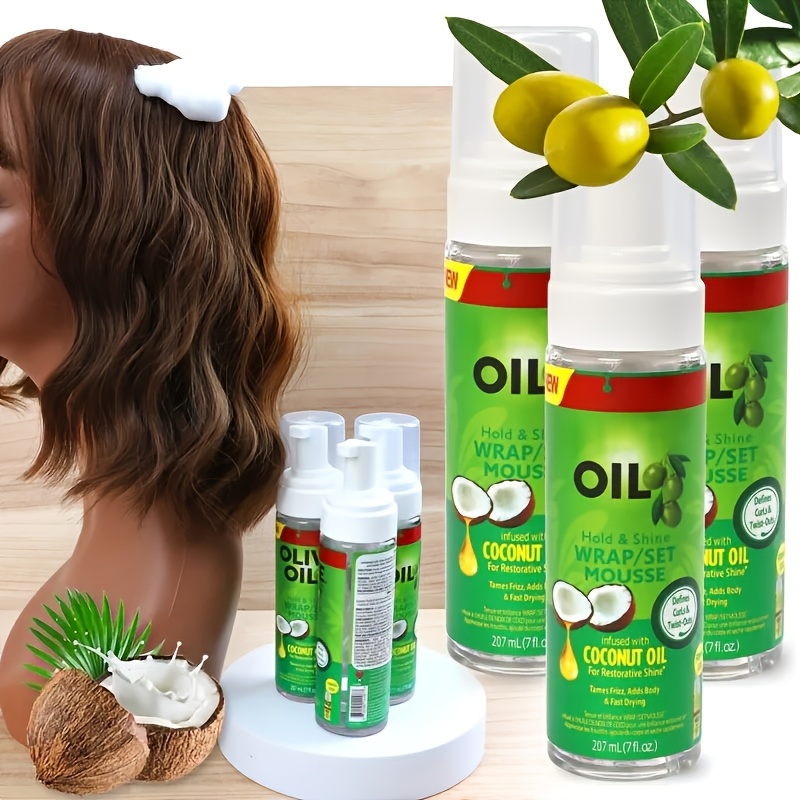 Мусс для укладки и ухода за ку – обзор и цена Hair Care Olive Oil