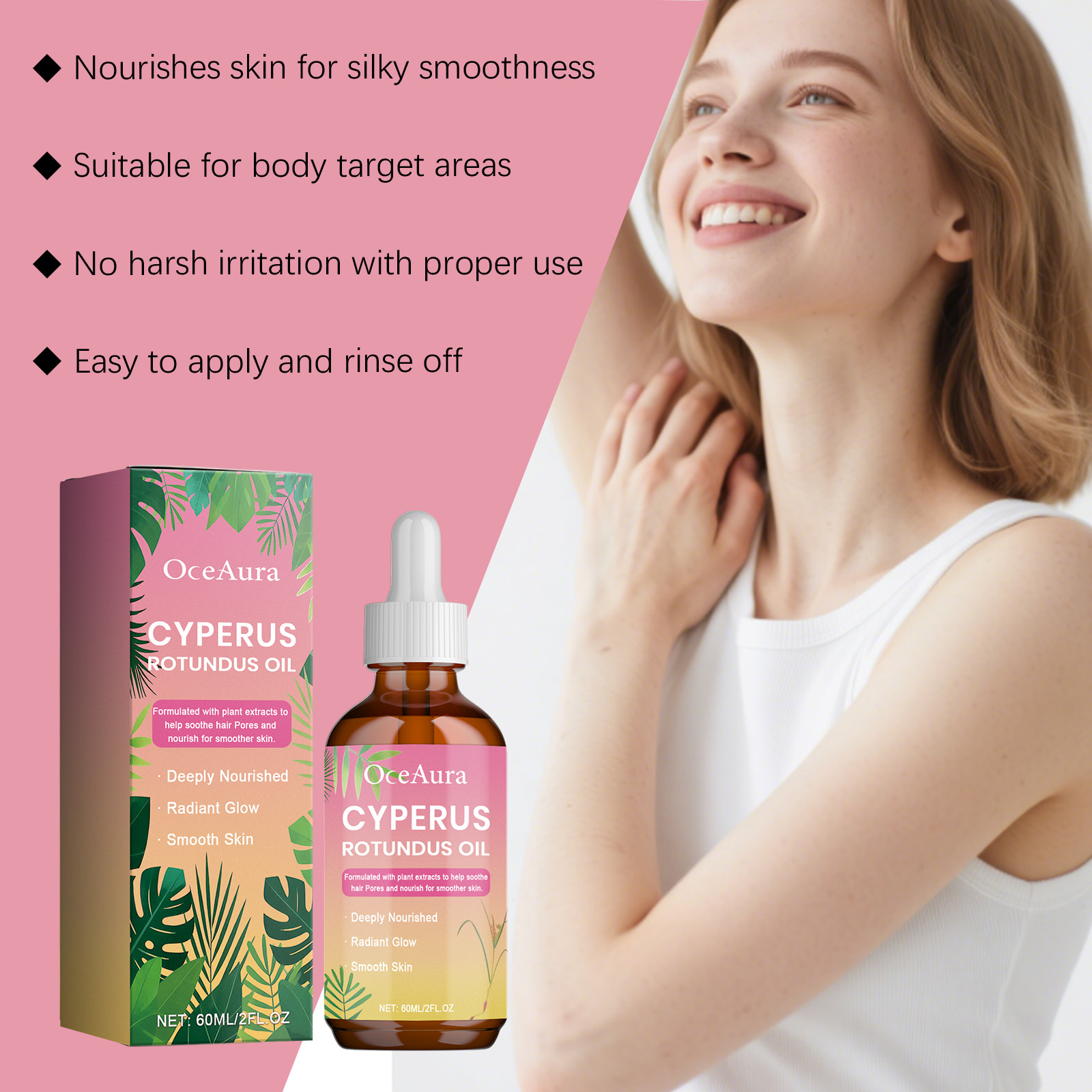 Масло Cyperus Rotundus для зам – обзор и цена Hair Growth Serum Oil