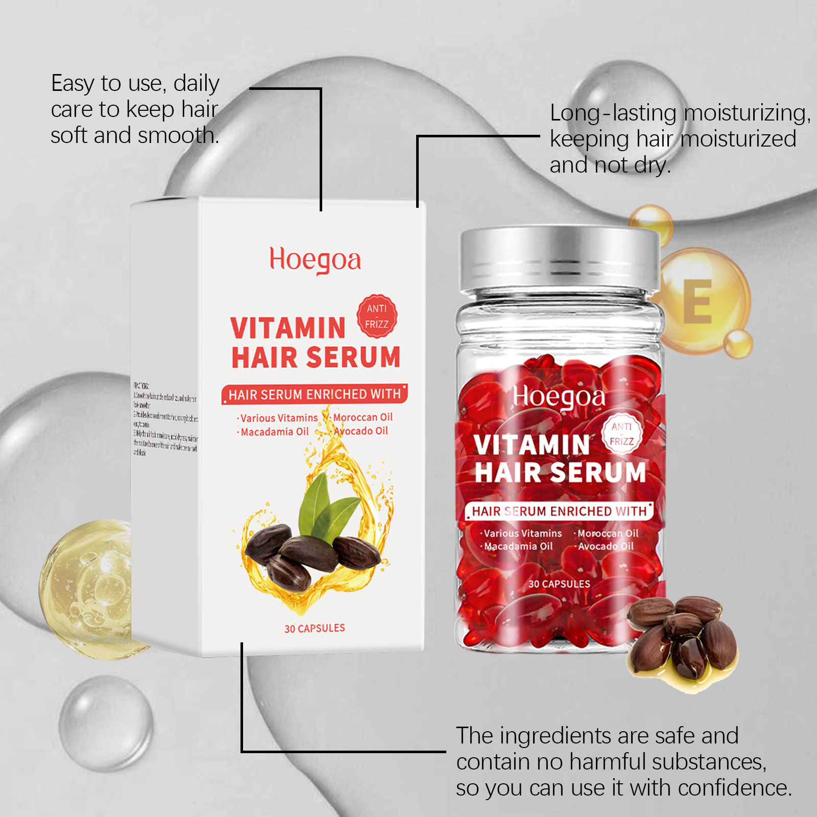 Витаминная сыворотка для ухода – обзор и цена Hair Growth Serum Oil