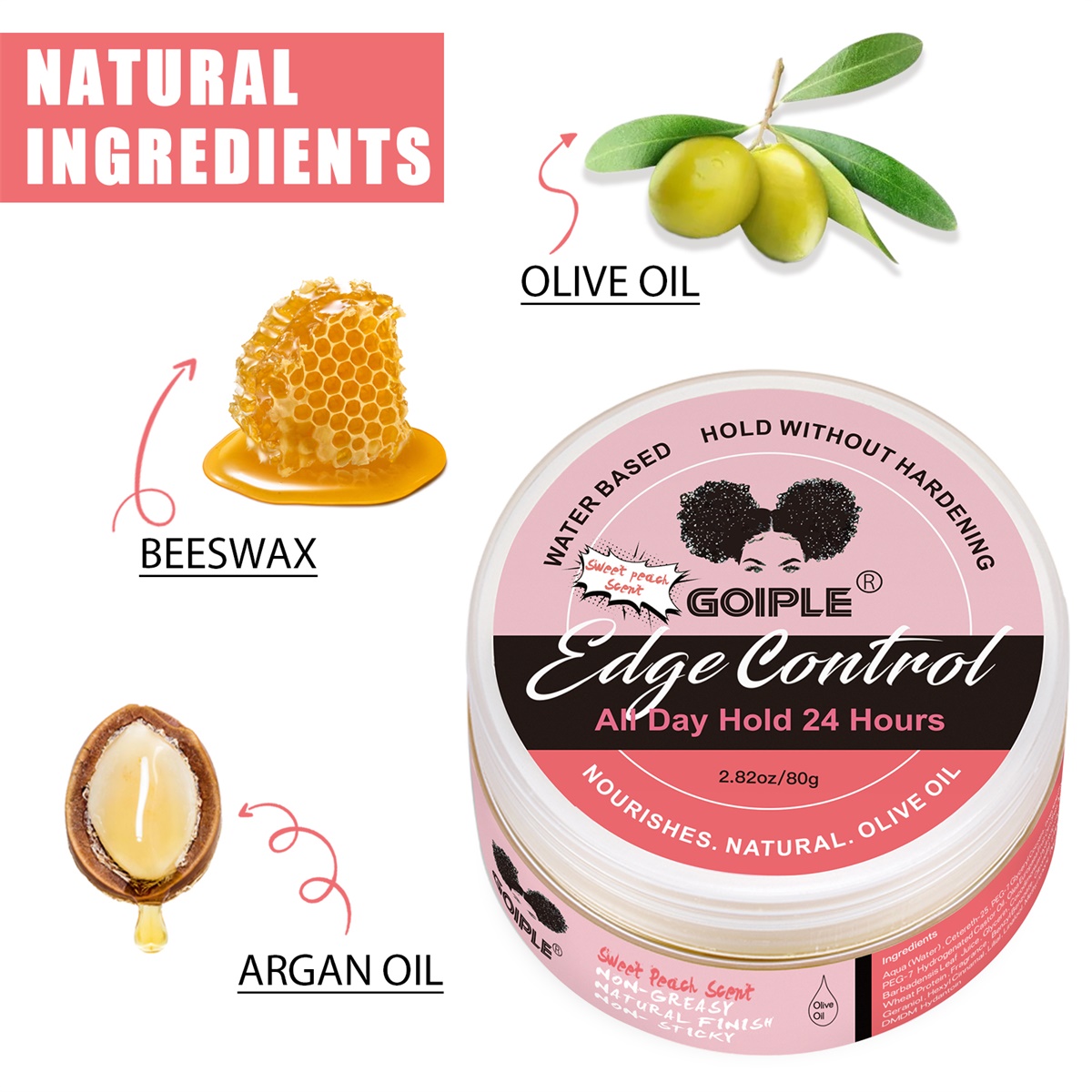 GOIPLE Натуральный гель-крем д – обзор и цена Hair Care Olive Oil