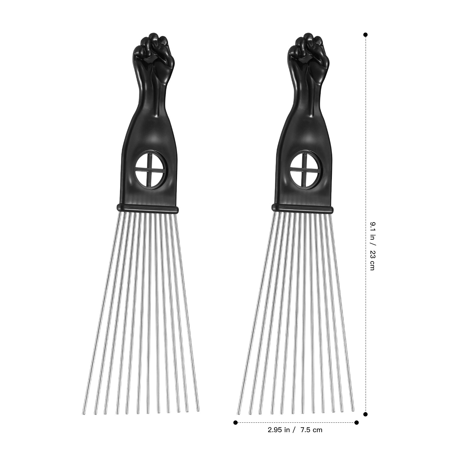 2 шт. расчесок для волос из не – обзор и цена Afro Pick Comb
