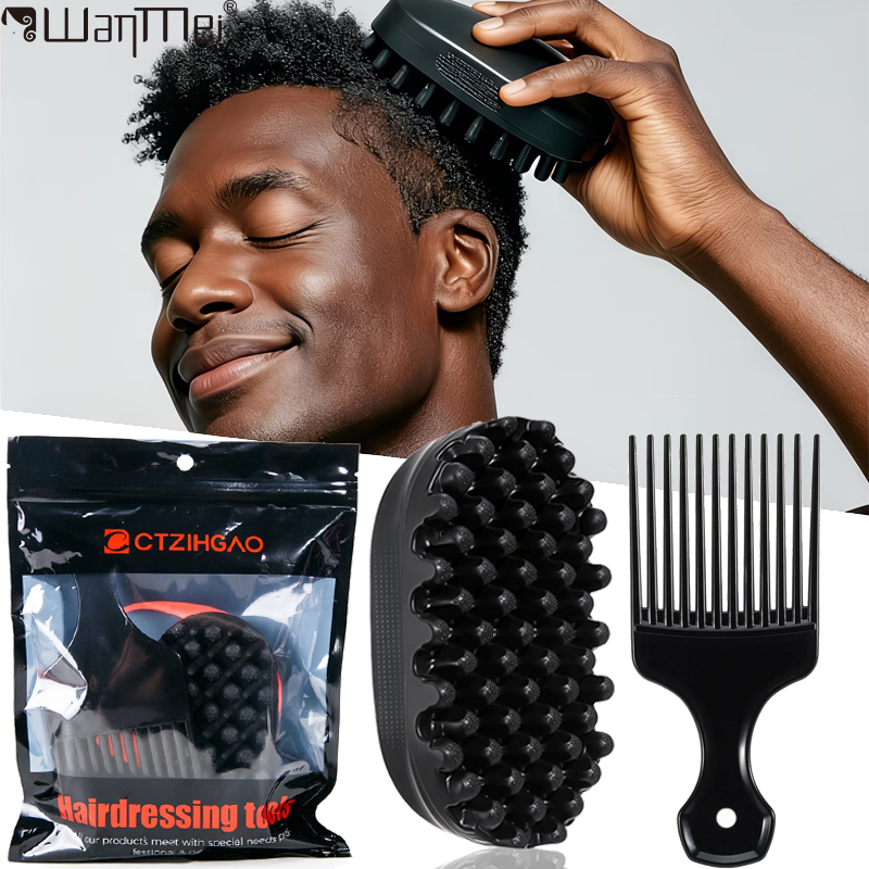 Набор силиконовых расчесок Mag – обзор и цена Afro Pick Comb