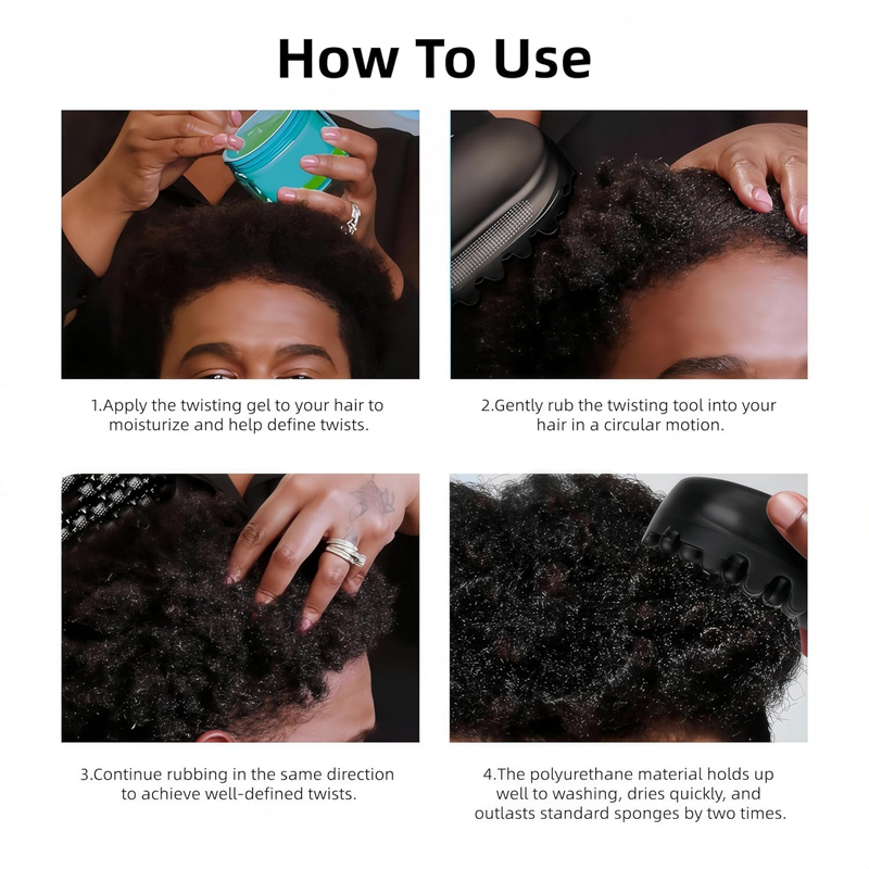 Набор силиконовых расчесок Mag – обзор и цена Afro Pick Comb