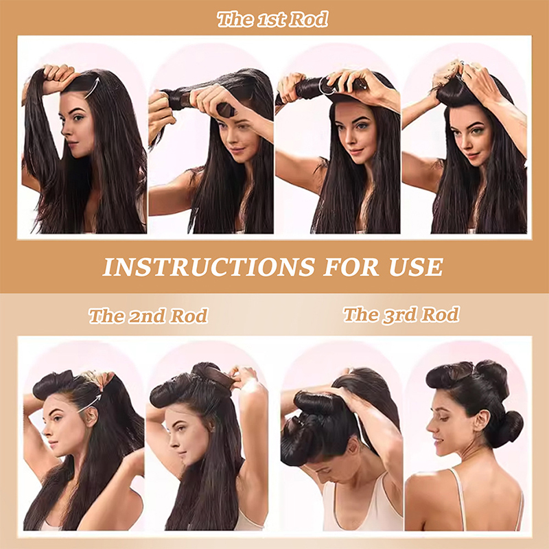 Набор из 4-х безнагревных бигу – обзор и цена Hair Care Curly Hair